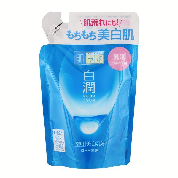 肌ラボ 白潤 薬用美白乳液 詰替え 140mL   ロート製薬 (D)