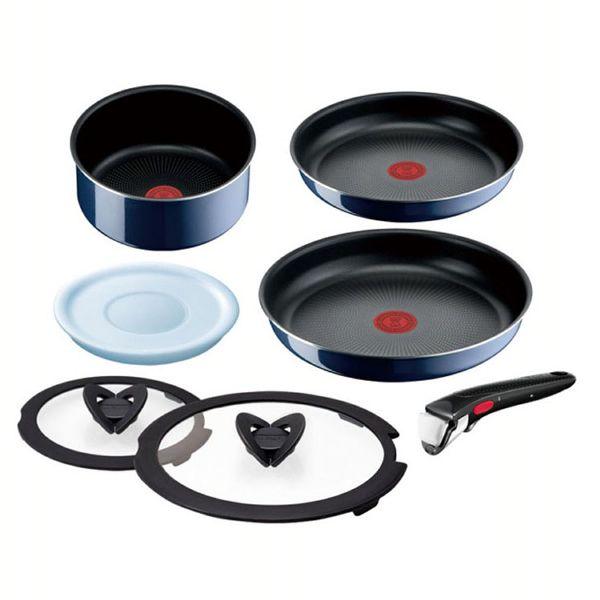 ティファール フライパンセット フライパン ガス 鍋セット 取っ手が取れる ガス火対応 T-fal ...