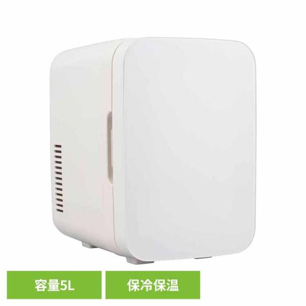 電子式保冷保温ボックス 5L COK-R056-W オーム電機