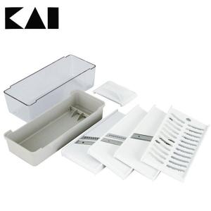 貝印 Kai Corporation Cookfile 調理器セット スライサー 千切り器 ツマ切り器 おろし器 DH-2293
