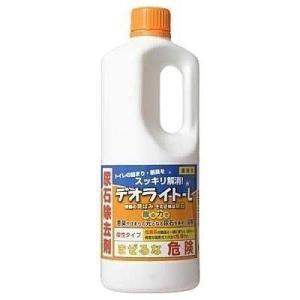 トイレ掃除 洗剤 尿石 便座裏 トイレ掃除用品 トイレ掃除道具 尿石除去剤 デオライトL 1kg ト...