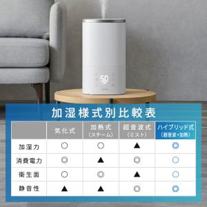 加湿機 スチーム式 卓上加湿器 卓上 小型 大...の詳細画像4
