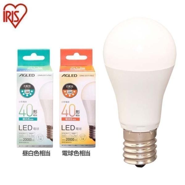 LED電球 E17 広配光 40形相当 昼白色 電球色 LDA4N-G-E17-4T6-E LDA4...