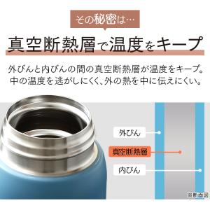 水筒 500ml 直飲み 子供 保温 保冷 お...の詳細画像4