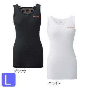 コラントッテ Colantotte X1 タンクトップシャツ ウィメンズ ブラック・ホワイト Lサイズ｜takuhaibin