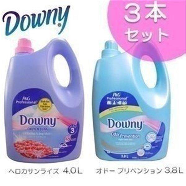 柔軟剤 ダウニー 大容量 安い Downy 3.8〜4L 3本セット ヘロカサンライズ　オドー プリ...