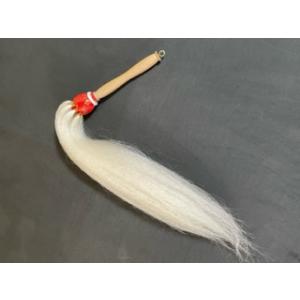 茶道具 夜咄道具 払子 ほっす 麈尾 しゅび 白払 びゃくほつ : 茶道具