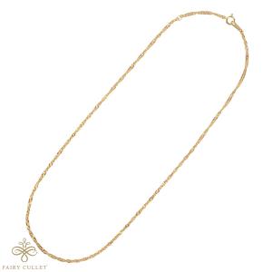 18金ネックレス K18 12面トリプル喜平チェーン 刻印入 12g 50cm 中留め