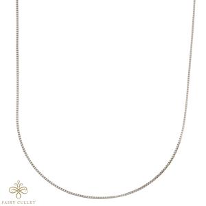 プラチナネックレス Pt850 スクリューチェーン 40cm (1g) : フェアリー