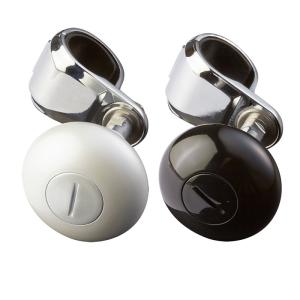 ハンドルスピンナー ベアリング採用モデル ホワイト/ブラック トラック・カー用品