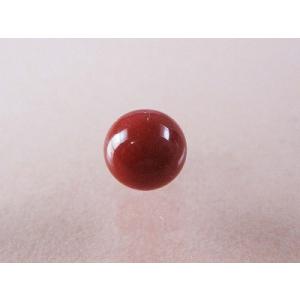 天然珊瑚 7.0カラット ルース 裸石 天然石 サンゴ 天然サンゴ ルース(裸石) 7.628ct 球形 ( 赤珊瑚 さんご レッド