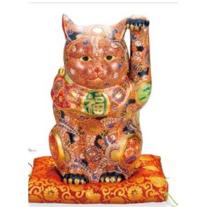 開運ダルマ｜瑞峰作 青銅(ブロンズ）製 紙箱入 花台・布団付 【高岡