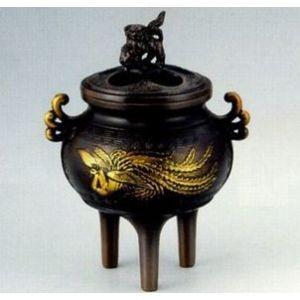 高岡銅器 香炉【瑞鳳香炉】伝統美術工芸品 : タクミライフ