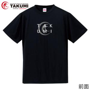 TAKUMIモーターオイル Tシャツ ロゴ入り 黒 メンズ サイズM 送料無料