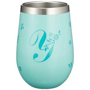 前畑 ビールグラス Y 350ml イニシャル サーモラウンドタンブラー 52030