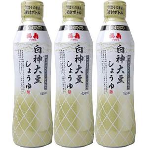浅利佐助商店 福寿 白神大豆しょうゆ 450ml ×3個