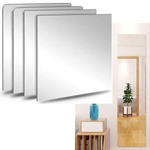 Isdy 割れない鏡 貼る鏡 ミラー シール シート ウォール ステッカー 鏡 反射板 レフ版