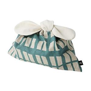 アンドエヌイー お弁当袋 リボン巾着 ランチバッグ コウシブルー NHK-174-KSBL