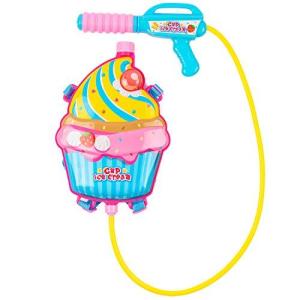 オンダ 水鉄砲 リュック型 カップアイスクリーム ウォーターガン ピンク