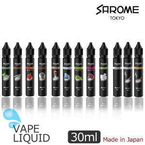 P SAROME サロメ VAPE リキッド 30ml VAPE-1 VAPE-2 電子タバコ フレーバーリキッド 大容量タイプ ベースリキッド ダブルリキッド ニコチンゼロ 日本