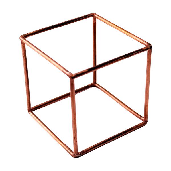 志成販売 shesay フラワーライフ キューブ L 304933 銅 COPPER コッパー 切り...