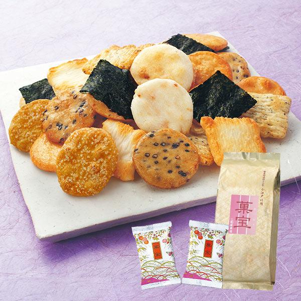 ５袋入 菓宝 (7種入/5袋) せんべい 煎餅 人気 一口サイズ 7種類 おもてなし 配りやすい 個...