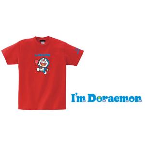 DONIC I'm DORAEMON コットン 卓 球 Tシャツ B