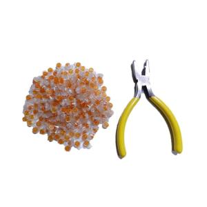 UYコネクター 200個＆ 専用ペンチ のセット 電話線接続