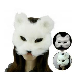 白 きつねのおめん キツネのお面 白 キツネお面 狐