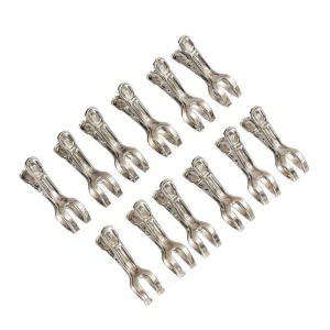 ステンレス製 洗濯バサミ ステンレス 12個セット ピンチ