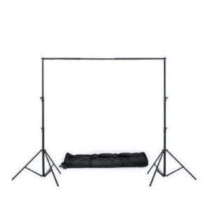 写真撮影用背景スタンド バックグラウンドサポート 撮影スタンド 高さ75cm-200cm×幅110cm-200cm) 商品撮影 人物撮影 撮影会 撮影スタジオ