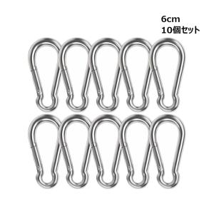 カラビナ 304ステンレス スプリングフック アウトドア
