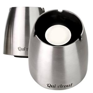 qui arout ステンレス 灰皿 卓上