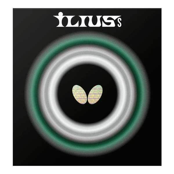 卓球ラバー メール便送料無料 Butterfly バタフライ イリウスS aaa0274