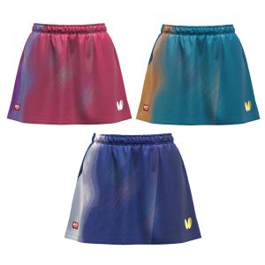BUTTERFLY バタフライ インフィリア・スカート aah0116 卓球ウェア ユニフォーム ハーフパンツ キッズ ジュニア レディース メンズ ボトムス 男女兼用 JTTA公認｜takuten-takkyu
