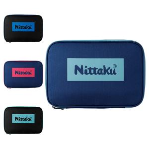 Nittaku ニッタク カラーロゴケース ade0136 卓球ラケットケース｜takuten-takkyu