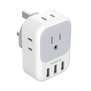 TESSAN 変換プラグ 海外旅行用 BFタイプ 変換器 電源変換アダプター