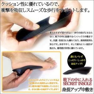 インソール シークレット 靴下の中に入れる ト...の詳細画像1