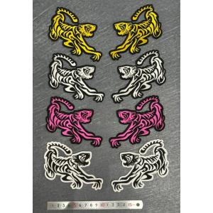メール便対応可】望郷乃虎・横 刺繍ワッペンF＜愛知・岡山・京都・奈良