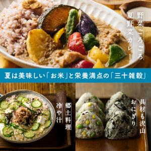 三十雑穀 ふるさと米 しあわせゴハンセット 国...の詳細画像1