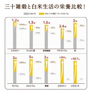 パックご飯 三十雑穀 国産 160g 30雑穀...の詳細画像4