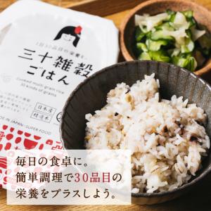 パックご飯 三十雑穀 国産 160g 30雑穀...の詳細画像5