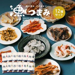 おつまみセット (12点詰め合わせ) ギフト 2024 国産 自然素材 添加物 海の幸 お中元 ヘルシー 珍味 酒の肴 高級 常温 送料無料｜タマチャンショップ