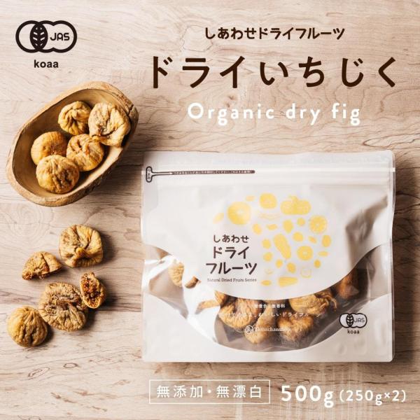 ドライいちじく 500g 新物入荷 オーガニック ドライフルーツ イチジク 無花果 オーガニック 有...