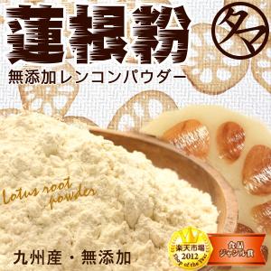 蓮根粉 レンコンパウダー 70g れんこん 粉末 食物繊維 九州 スーパーフード 送料無料