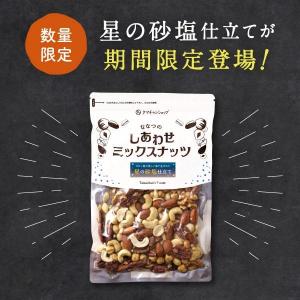 ミックスナッツ 星の砂塩仕立て 300g ナッツ 有塩 与論島の貴重な塩 7種ブレンド 数量限定 送料無料