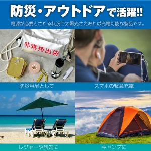 ソーラーパネル充電器 30W 折り畳み式 US...の詳細画像3