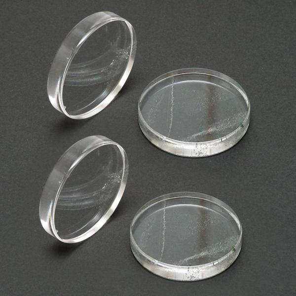 ACOUSTIC REVIVE 天然クオーツインシュレーター RIQ-5010W 4個1組 透明タイ...