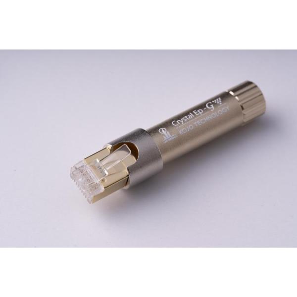 KOJO TECHNOLOGY スティック型仮想アース Crystal EpL-G LANプラグ 光...