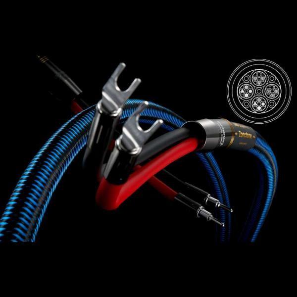 Zonotone スピーカーケーブル 7NSP-Shupreme X ペア Y/B端子付2.0m ゾ...